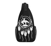 Native Sling Bag Casual Crossbody Bag Native American Shoulder Backpack Chest Daypack for Travel Hiking
