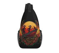 Native Sling Bag Casual Crossbody Bag Native American Shoulder Backpack Chest Daypack for Travel Hiking