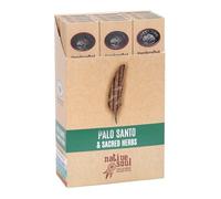 Native Soul Vegan Incense Smudge Sticks Handcrafted 8 Stick Single 15 gram Packet (Palo Santo & Sacred Herbs)