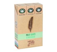 Native Soul Vegan Incense Smudge Sticks Handcrafted 8 Stick Single 15 gram Packet (Palo Santo & Sweetgrass)
