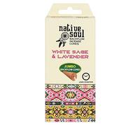Native Soul White Sage & Lavender Backflow Incense Cones Single Packet