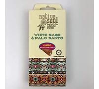 Native Soul White Sage & Palo Santo Backflow Incense Cones