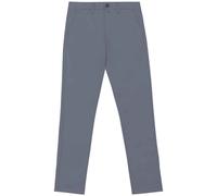Native Spirit Men's Cotton Slim Fit Twill Pants with Stretch & Pockets in Mid Grey | Size: 42R Native Spirit Mid Grey 42R