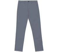 Native Spirit Men's Cotton Slim Fit Twill Pants with Stretch & Pockets in Mid Grey | Size: 44R Native Spirit Mid Grey 44R