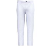 Native Spirit Men's Cotton Slim Fit Twill Pants with Stretch & Pockets in White | Size: 50R Native Spirit White 50R