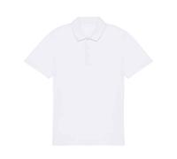 Native Spirit Men's Jersey Polo Shirt in White | Size: Medium Native Spirit White M