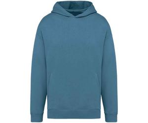 Native Spirit Men's Oversized Hoodie in Duck Egg Blue | Size: XS Native Spirit Duck Egg Blue XS