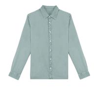Native Spirit Men's Washed Long-Sleeved Shirt in Jade | Size: Small Native Spirit Jade S