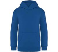 Native Spirit Plain Black Hoodie in Blue | Size: 6-8 Years Native Spirit Blue 6-8 Years
