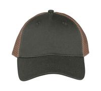 Native Spirit Women's 5 Panel Trucker Cap in Khaki Native Spirit Khaki One Size