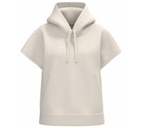 Native Spirit Women's French Terry Short-Sleeved Hoodie in Ivory | Size: 2XL Native Spirit Ivory 2XL