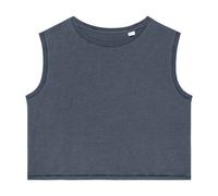 Native Spirit Womens/Ladies Faded Cropped Tank Top PC5117