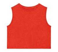 Native Spirit Womens/Ladies Faded Cropped Tank Top PC5117