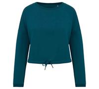 Native Spirit Womens/Ladies Oversized Crop Sweatshirt PC5986