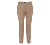 Native Spirit Women's Plain Black Trousers in Medium Beige | Size: 8 Native Spirit Medium Beige 8