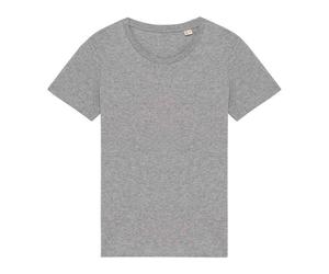 Native Spirit Women's Plain Medium Beige T-Shirt in Light Grey | Size: XL Native Spirit Light Grey XL