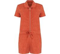 Native Spirit Women's Terry Towel Short Playsuit in Burnt Orange | Size: 10 Native Spirit Burnt Orange 10