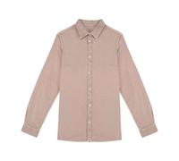 Native Spirit Women's Washed Long-Sleeved Shirt in Beige | Size: XS Native Spirit Beige XS