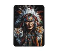 Native U.S. Chief Tiger Car Air Freshener Automotive Aromatherapy Tablets Hanging Scented Cards Rearview Mirror Square