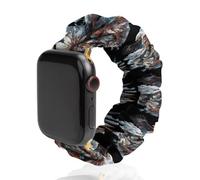 Native U.S. Woman Wolf Watch Band Compatible with IWatch Bands Series 6 5 4 3 2 1 Elastic Replacement Wristband