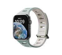 Native Union Active Band | Magnetic 38/40/41mm - Double Sided Reversible Silicone Strap - Adjustable Length -Breathable & Sweat Proof for Sport -Series 1-11, SE 1-3, Apple Watch Ultra 1-3- Slate Green