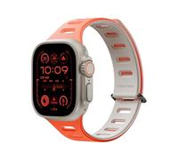 Native Union Active Band | Magnetic 38/40/41mm - Double Sided Reversible Silicone Strap - Adjustable Length - Breathable & Sweat Proof for Sport - For Series 1-9, SE & SE 2 (Oxyfire)