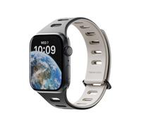 Native Union Active Band | Magnetic Apple Watch Band - Double Sided Reversible Silicone Strap - Adjustable Length, Breathable & Sweat Proof - Series 1-11, SE 1-3, Apple Watch Ultra 1-3 (Black)