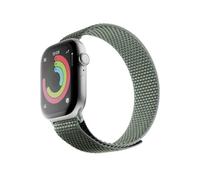 Native Union Active Sport Loop - Secure Hook & Loop Fastener - Breathable Nylon Weave Strap - Ultra-Lightweight & Moisture-Wicking Band for Apple Watch 1-11, SE 1-3, Ultra 1-3 (Slate Green)