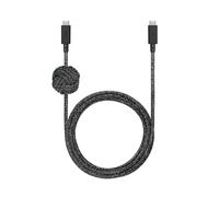 Native Union Anchor Cable 240W - 10ft Reinforced Braided USB-C to USB-C Power Delivery 3.1 Charging Cable with Weighted Knot - For iPhone 16, 16 Pro Max, MacBook Pro 14"/16" M4, Air 15" M3 (Cosmos)