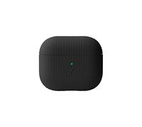 Native Union Curve Case for AirPods (3rd Gen) - Sleek Textured Silicone Case - Compatible with Qi Wireless Charging - For AirPods (Slate)