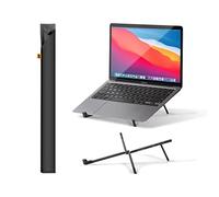 Native Union Fold Laptop Stand - Ultra-Slim Foldable & Portable Laptop Stand - Ergonomic & Optimized Viewing Angle - For 13 to 16 Inch MacBooks & Laptops, 10 to 16 Inch iPads & Tablets (Black)