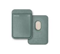 Native Union (Re Classic Wallet | Magnetic - MagSafe Compatible Card Holder for iPhone Air, 17, 16, 15, 14 - Extra Secure & Ultra Slim - Safely Stores 3 Cards - Recycled Materials (Slate Green)