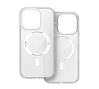 Native Union (Re Clear Case - Transparent Anti-Yellowing Case - MagSafe Compatible with Built-in Magnets - Recycled Materials - Ultra-Durable with Military Grade Drop Protection for iPhone 15 Pro
