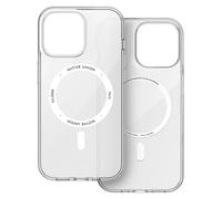 Native Union (Re Clear Case - Transparent Anti-Yellowing Case - MagSafe Compatible with Built-in Magnets - Recycled Materials - Ultra-Durable with Military Grade Drop Protection for iPhone 14 Pro Max