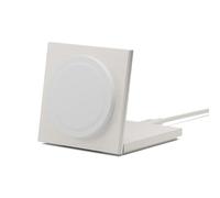 Native Union Rise Magnetic Wireless Charger - Qi2 Certified & MagSafe Compatible - Foldable Charging Stand for iPhone Air, 17, 17e & Other Qi-Compatible Devices - Up to 15W Fast-Charging (Sandstone)