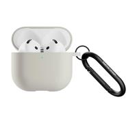 Native Union Silicone Case for Pods 4 with Metal Carabiner, Grey