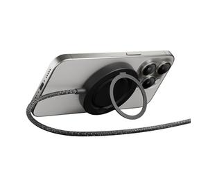 Native Union SnapStand Magnetic Wireless Charger - Qi2 Certified & MagSafe Compatible - Charging Pad & Stand for iPhone Air/17/16/15/14 & Other Qi-Compatible Devices - Up to 15W Fast-Charging (Black)