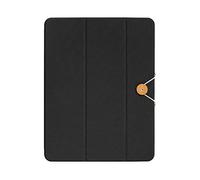 Native Union W.F.A iPad Folio - Foldable Stand and Cover Made of Recycled Materials Compatible With iPad Air 11" M2, iPad Pro 11" M2 with Easy Magnetic Attachment, Button & String Design (Black)
