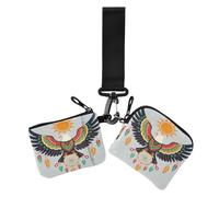 Native Usa Art Indigenous Mythology Symbol Women's Card Cases Change Holder