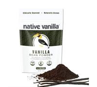 Native Vanilla Premium Gourmet 100 Pure Ground Vanilla Bean Powder 25 g f