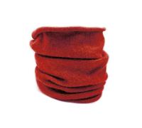 Native World Plain Neckwarmer | Possum Merino & Silk | Warm, Soft & Lightweight Knit Neck Gaiter for Men & Women | Made in New Zealand (Scarlet)