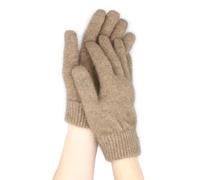 Native World Possum Merino Wool Gloves, Soft Gloves, Extremely Warm (Mink, Small)