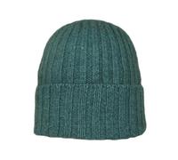 Native World Possum Merino Wool Women's Rib Beanie Hat - Warm Soft Winter Beanie for Ladies (Mist)