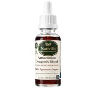 Nativilis Amazonian Dragon’s Blood Trilipid Oil - Ucuuba, Bacuri, Pracaxi & Urucum - Virgin Rainforest Botanical Oil 30ml - Skin Nourishing & Moisturising Body Oil - Copaiba
