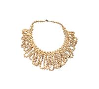 Nativilis Handmade Sustainable Necklace with Natural Seeds and Cotton | Brazilian Eco-Friendly Boho Jewelry from the Amazon Rainforest - Assorted Models and Colors (N-104)