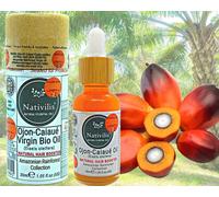 Nativilis Ojon Oil - Caiaue - (Elaeis oleifera) NATURAL HAIR SKIN BOOSTER Rainforest Virgin Oil - revitalizes hair growth volumize get tame frizz - Copaiba