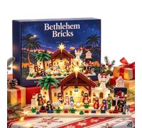 Nativity Christmas Advent, 3D Printed Toy Calendar, Countdown Calendar Toy, | This 3D printed educational block countdown gives kids teens and classrooms a fun Nativity for holiday gather
