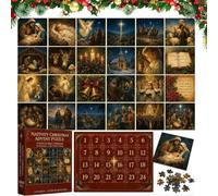 Nativity Christmas Advent Puzzle 24-Day Countdown (1PC)