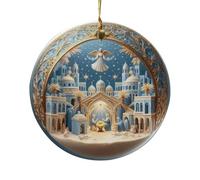 Nativity Christmas Tree Ornaments, Jesus Ornaments For Christmas Trees, Unique Nativity Scene Decorations, Nativity Scene Decorations, Nativity Scene Decorations, Nativity Scene Decorations