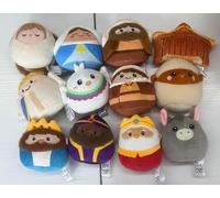 Nativity Figures Set for Children and Toddlers, 12-Piece Plush Christmas | 12 soft plush figures for imaginative play, family time, Christmas decoration and for telling the Christmas story